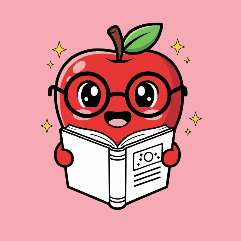 Fruit Cartoon Learning and Reading