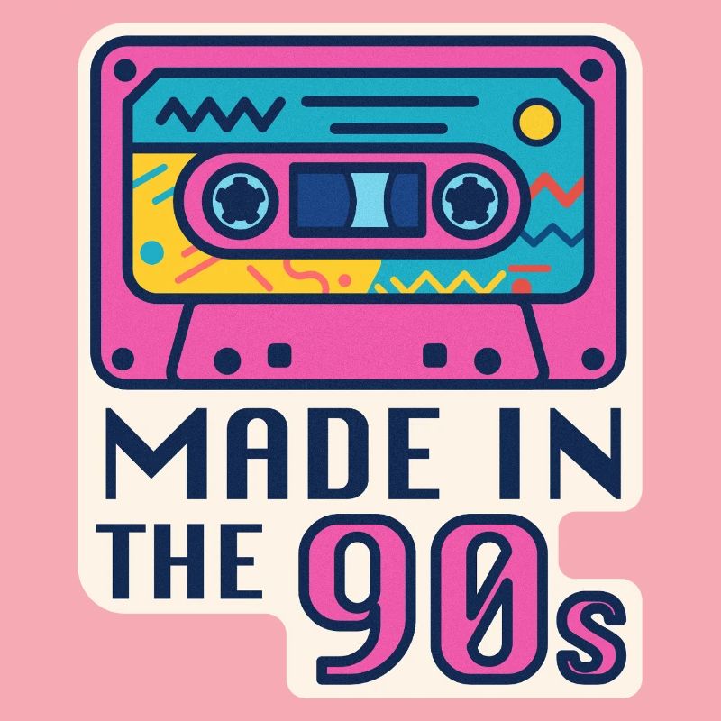 Cassette 90s Nostalgia Design