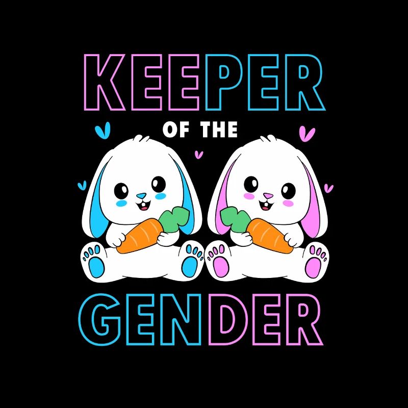 Gender Reveal Ostern Werdende Mutter