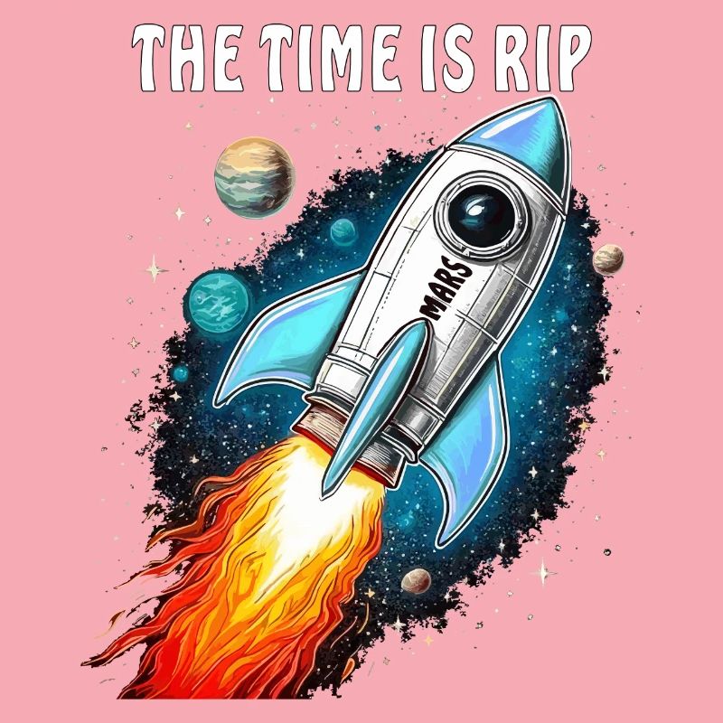 FUSÉE MARS LE TEMPS EST DÉCHIRÉ