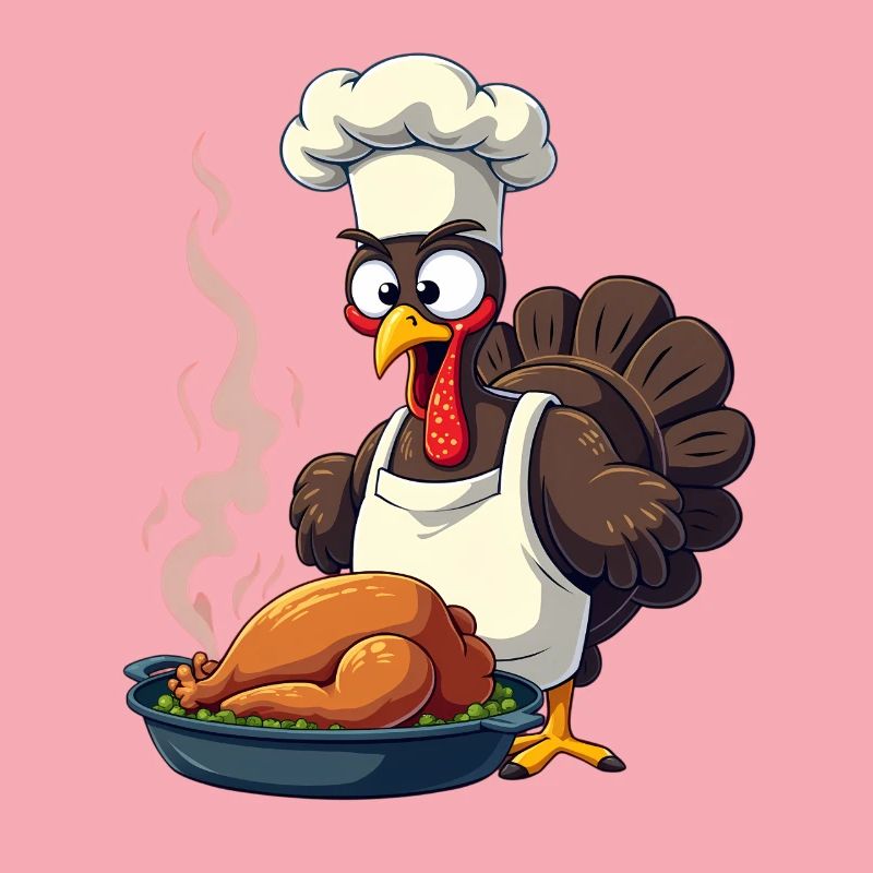 Cuisinier de dinde de Thanksgiving