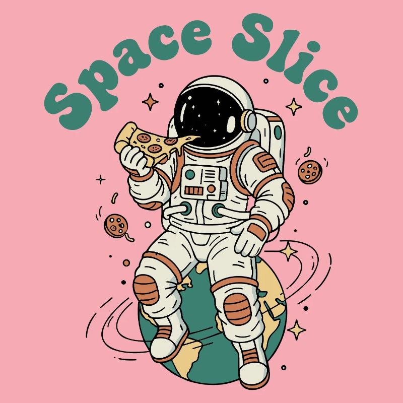 Pizza de l’espace astronaute