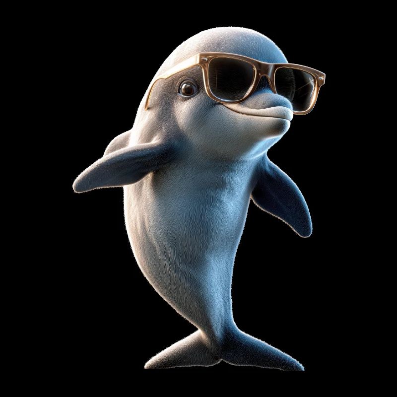 Dauphin Plongeur Dauphins Océan Dauphins mignons Dauphin