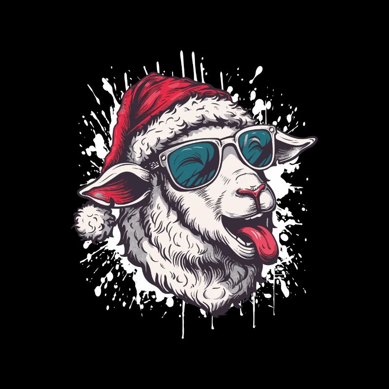 Sheep Christmas Funny