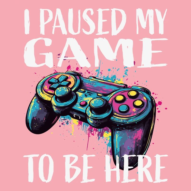 I paused my game – Controller Art