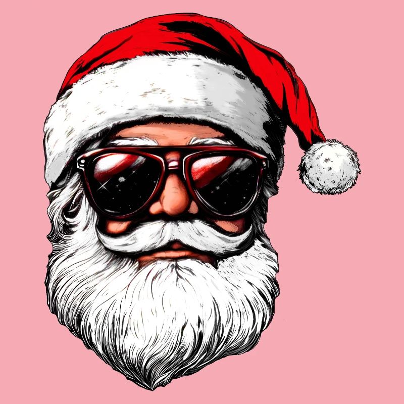 Cooler Weihnachtsmann