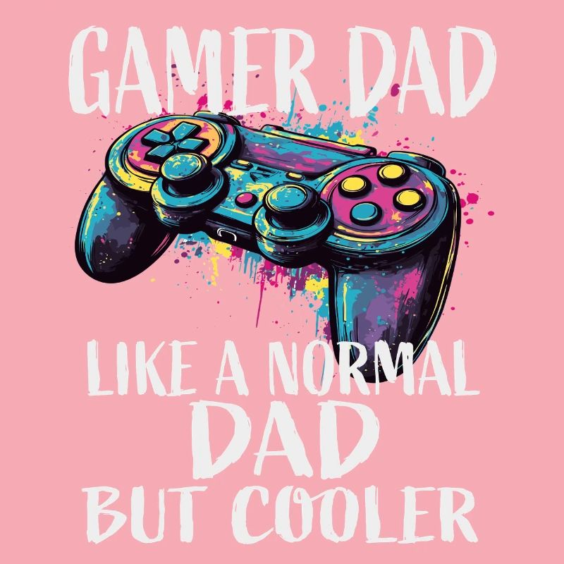 Gamer Dad Cooler Controller Splash