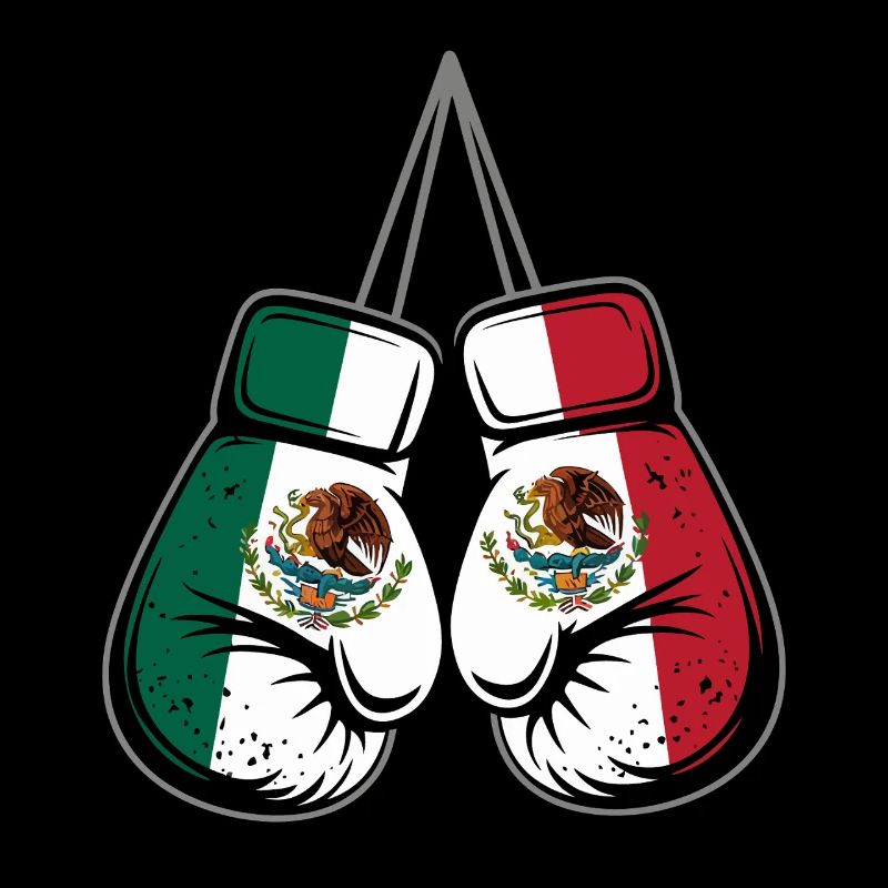 Mexiko Flaggen Boxhandschuhe