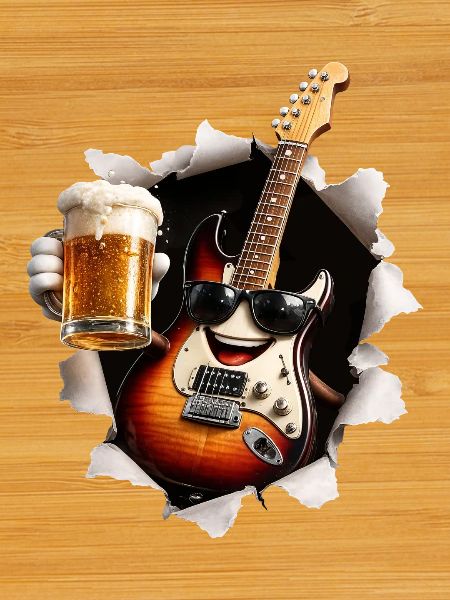 Guitar Beer