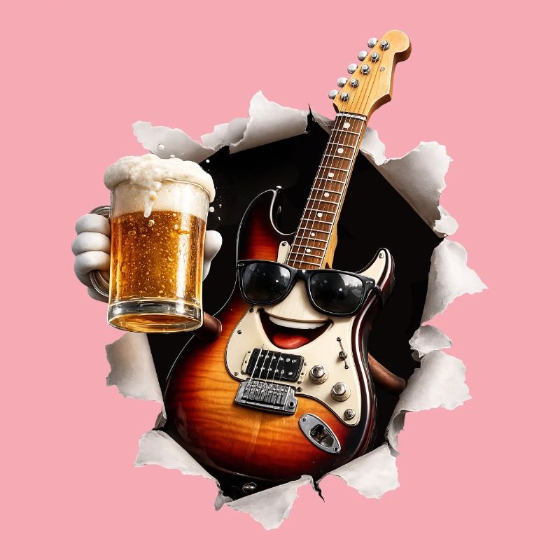 Guitar Beer