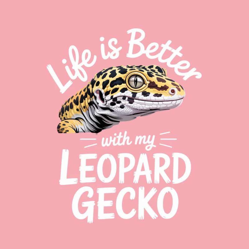 Leopardgekko-Leben ist besser