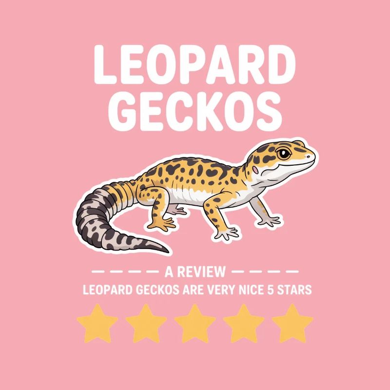 Leopard Gecko Pride Illustration