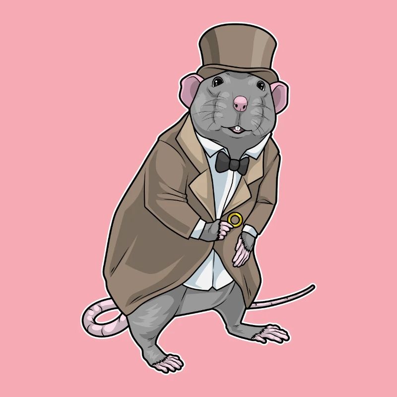 Ratte Bräutigam Ehering Hochzeit