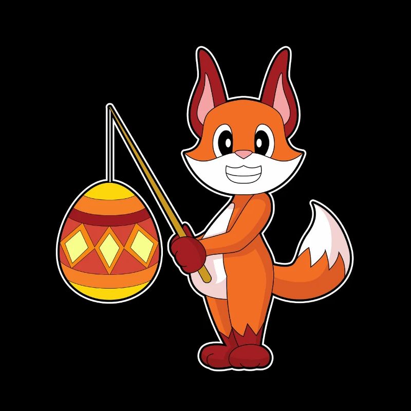 Fuchs Ostern Angeln