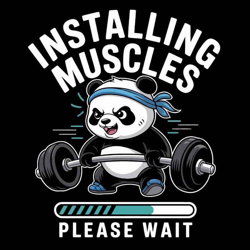 Panda Strength Building – Please Wait