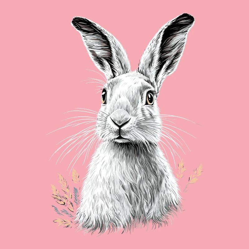 Mountain Rabbit Arctic Hare Albino Rabbit White Rabbit