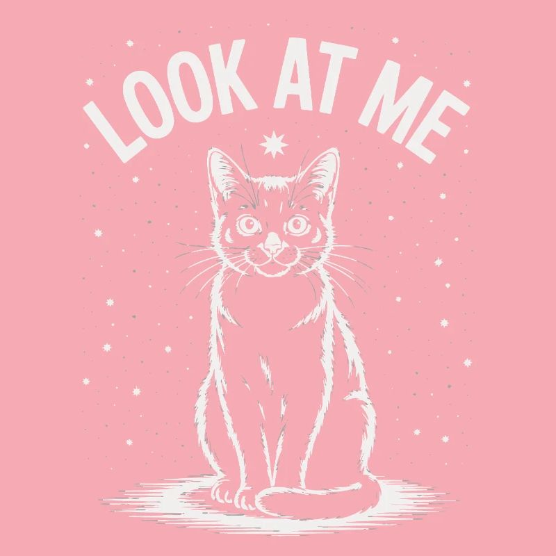 Regarde-moi - Ciel étoilé de chat