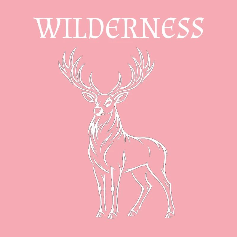 Hirschsilhouette - Wilderness