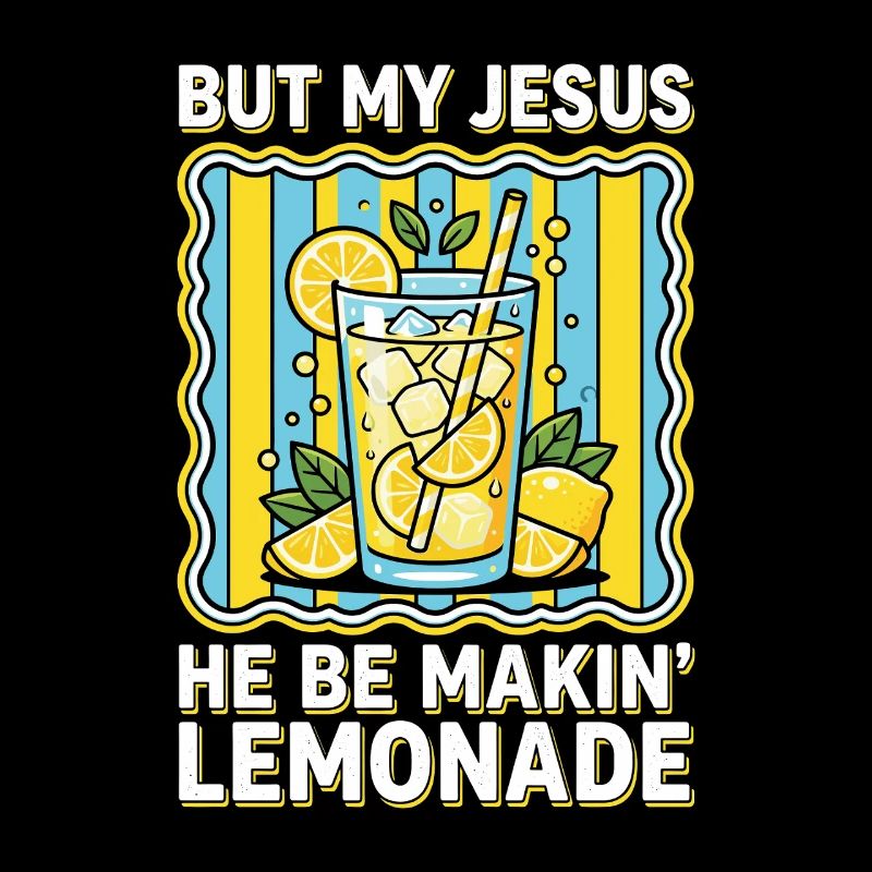 Jesus makes lemonade – colorful shaker