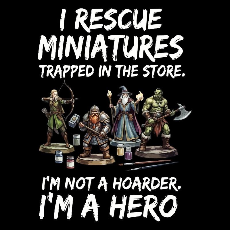 I'm not a hoarder, I'm a hero