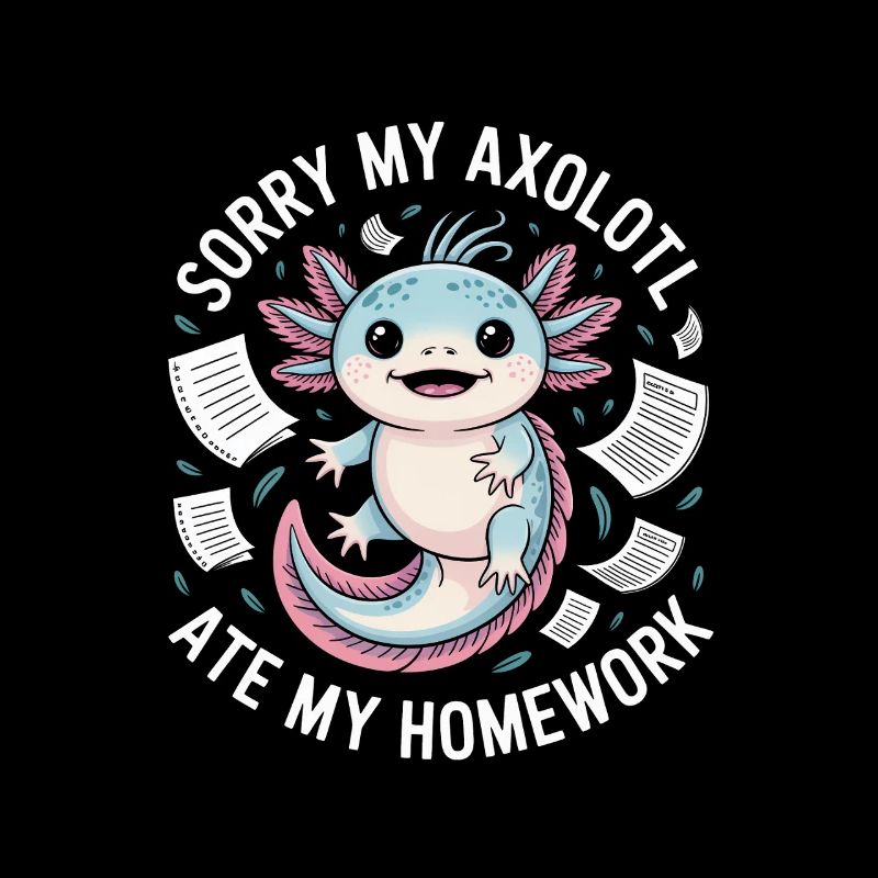 Axolotl a mangé mes devoirs