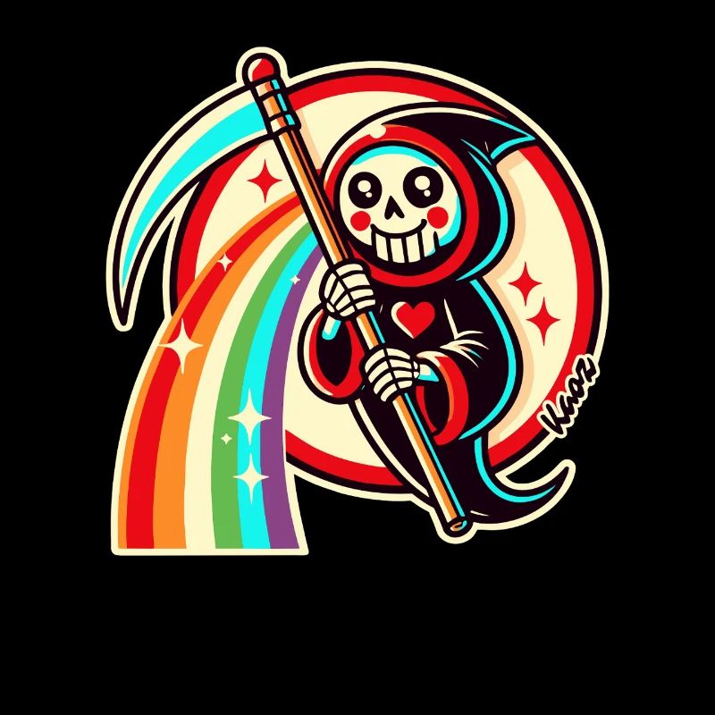 Rainbow Grim Reaper