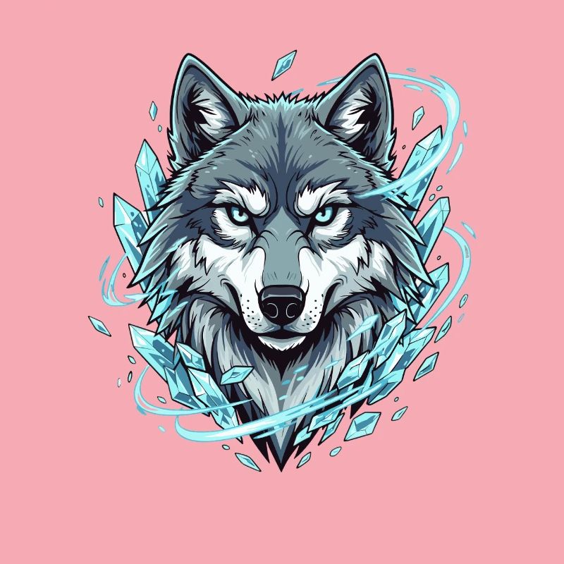Eiswolf im Kristallkreis