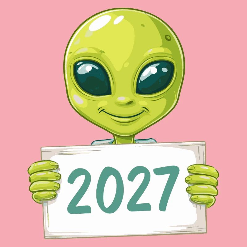 Alien vert sympathique