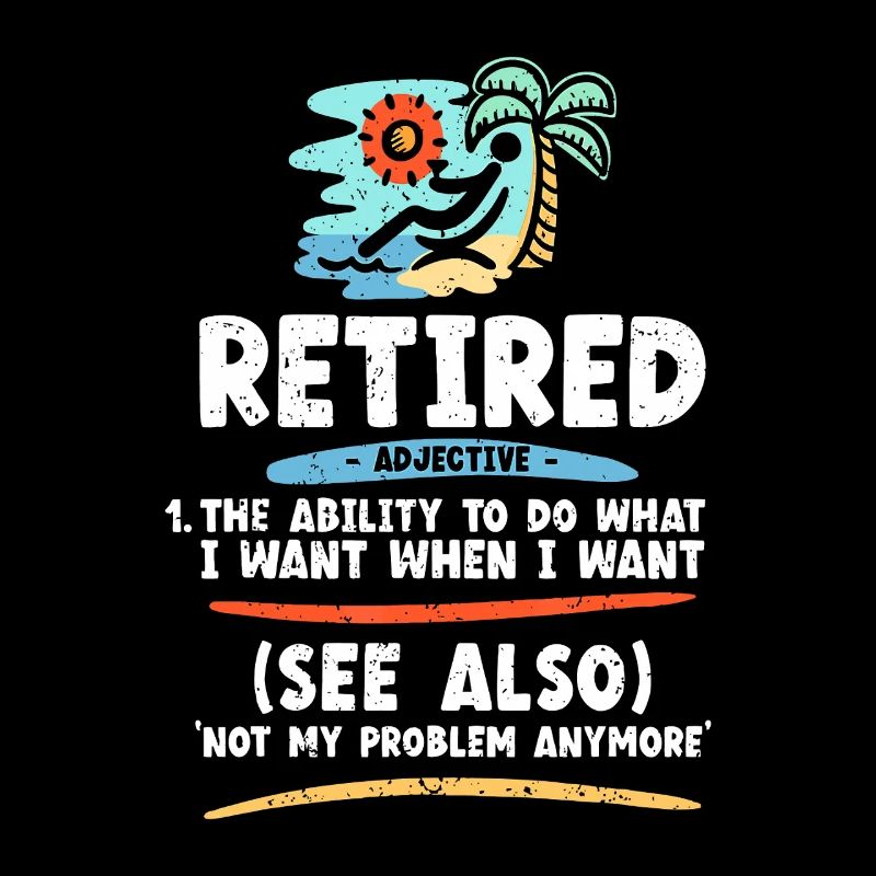 Retired Adjective Island Tee