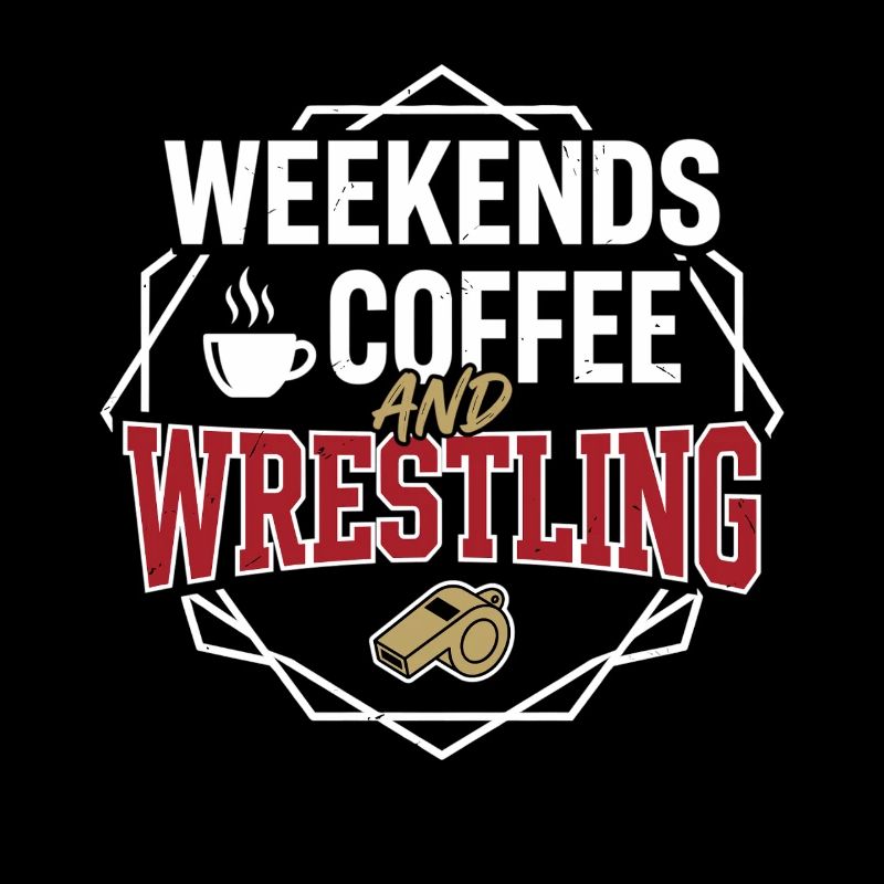 Café et design de lutte le week-end