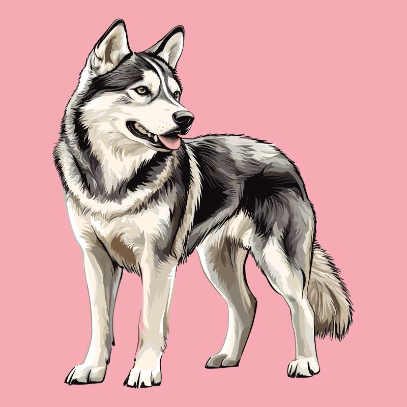 Husky Portrait