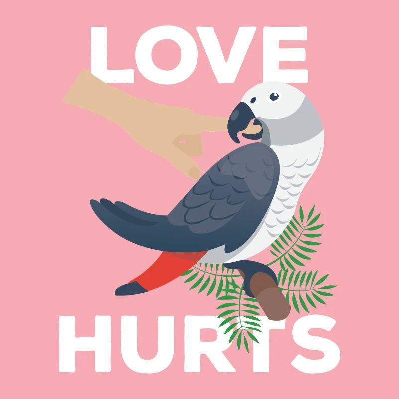 Graphique du perroquet blessé