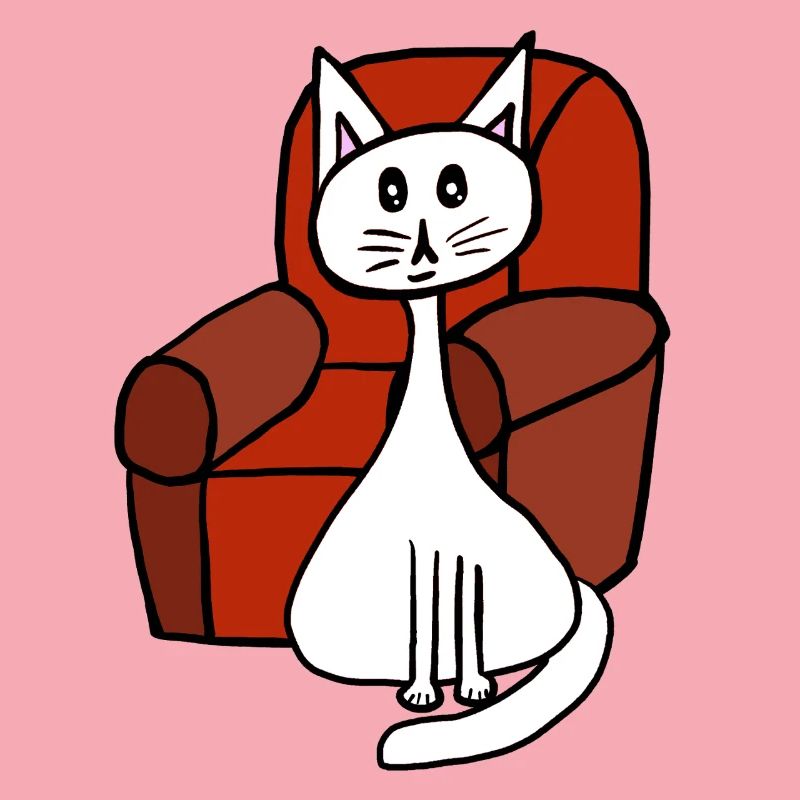 After-Work Cat Cats Pets 80s