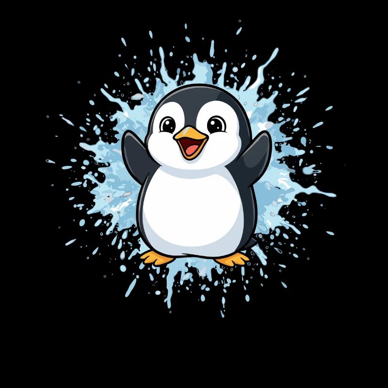 Pingu Splash Blue