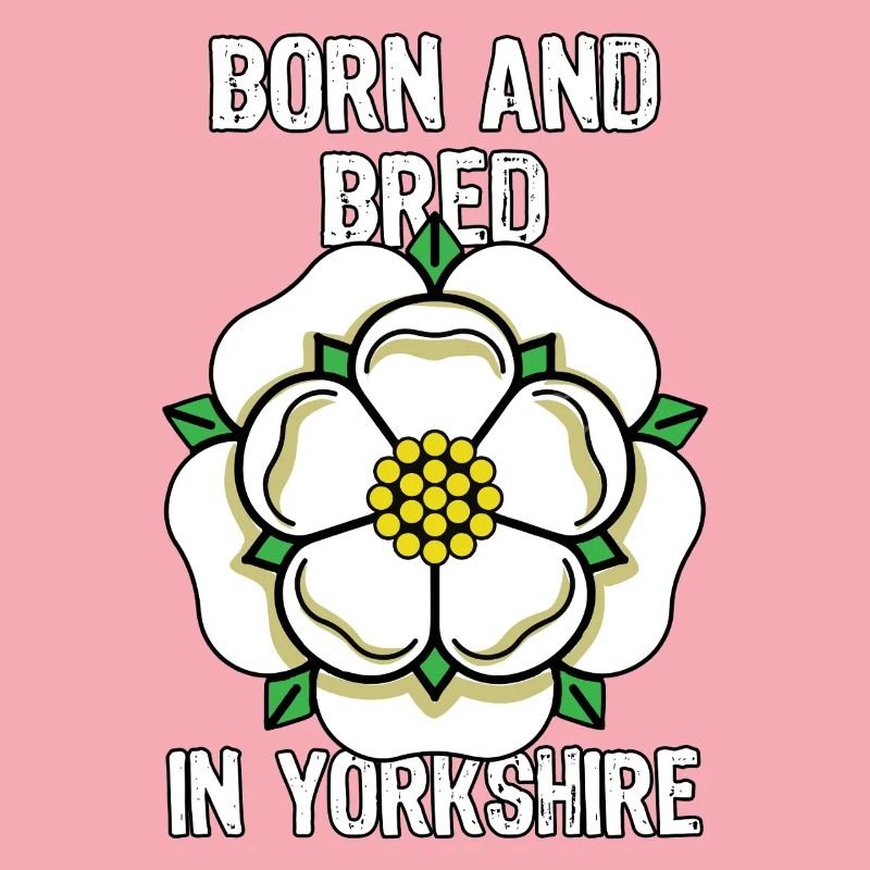 Dans le comté du Yorkshire, fière fleur du drapeau du Yorkshire