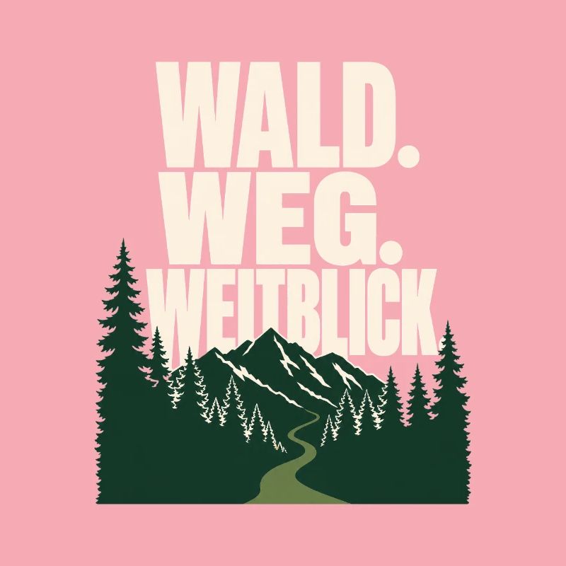 Schwarzwald Wandern, Wald. Weg. Weitblick