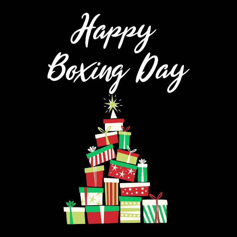 Joyeux Boxing Day Gift Stack