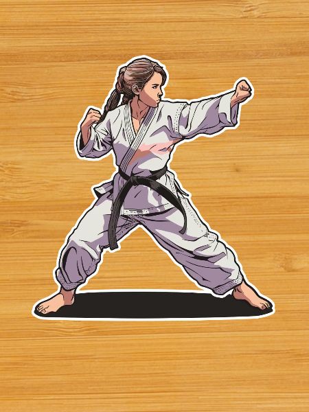 Karate Mädchen