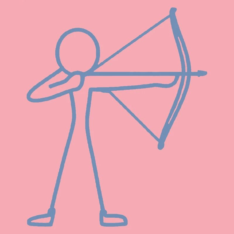 Archer à l’arc à l’arc à l’arc