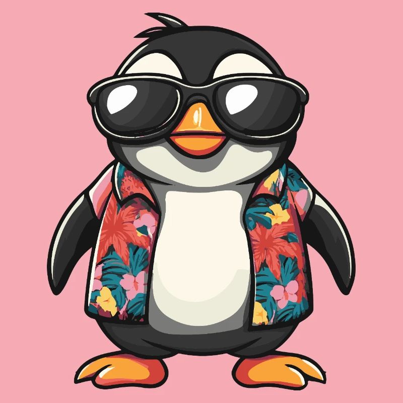 Vacances Penguin Comic