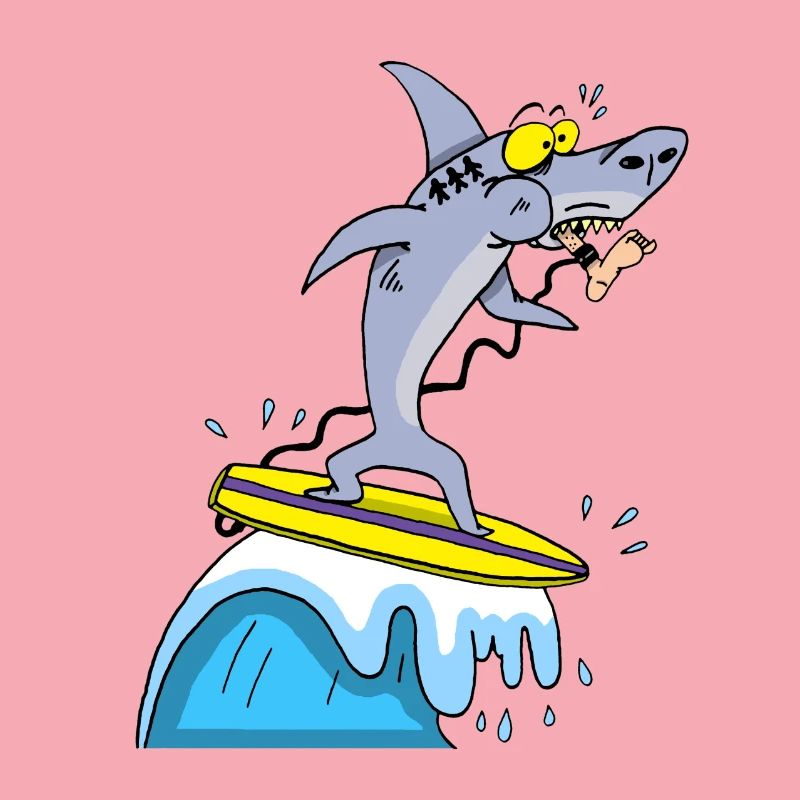 Requin surfeur