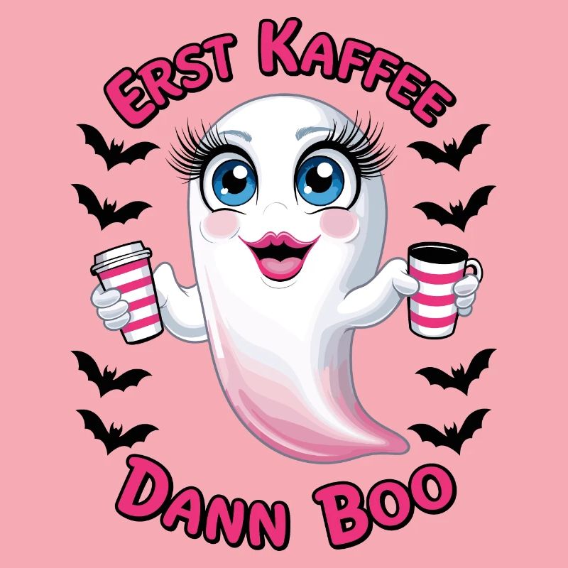 Süßer Geist mit Kaffee