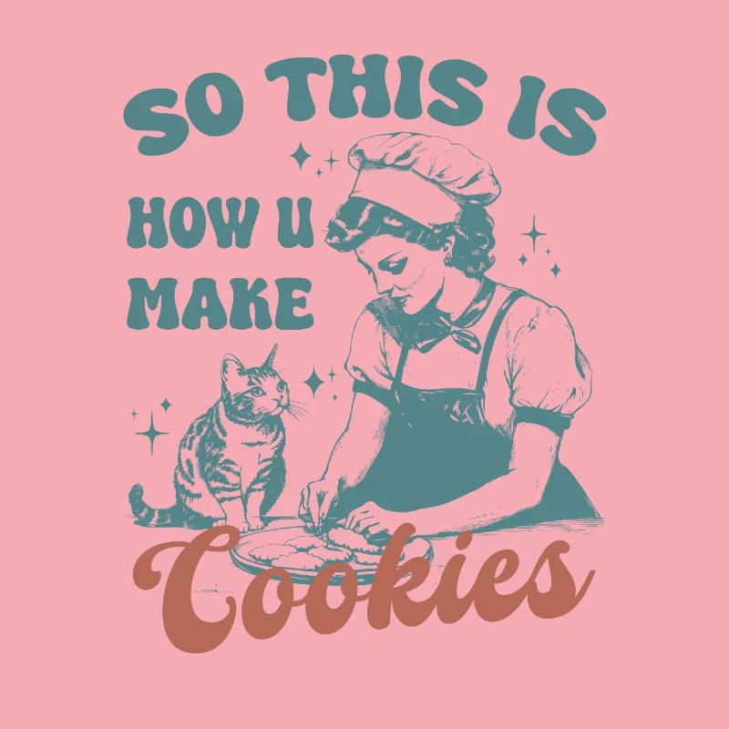 C’est donc comme ça que vous faites des biscuits chat mignon