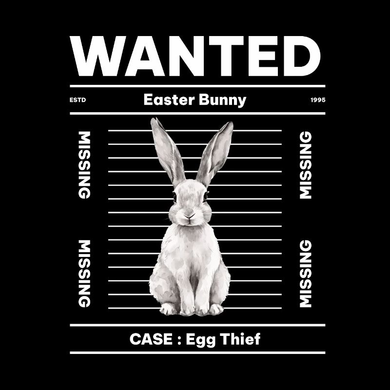 Wanted Easter Bunny