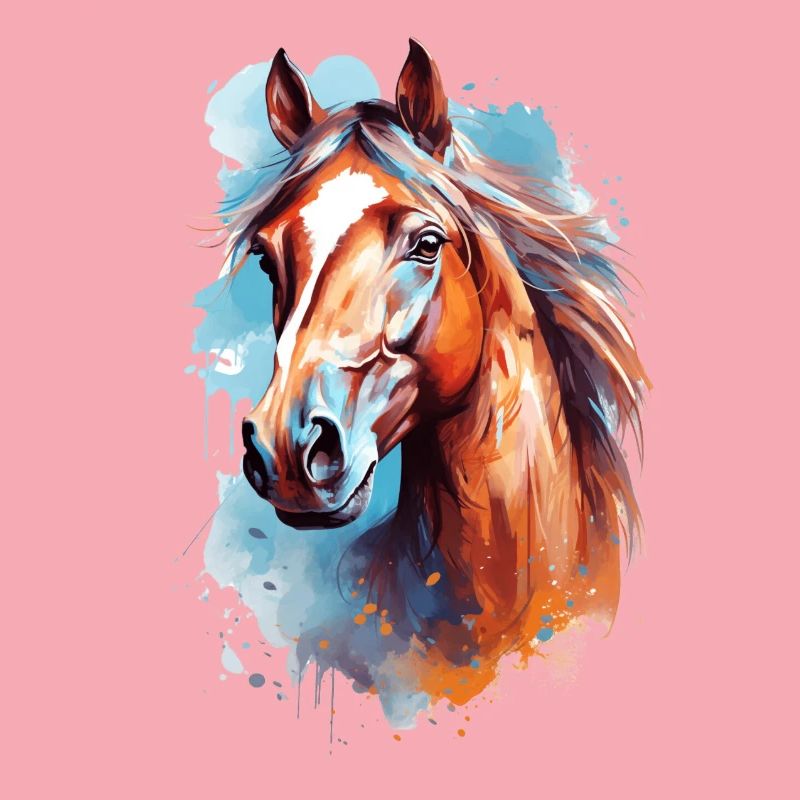 Conception du cheval Aqaurell