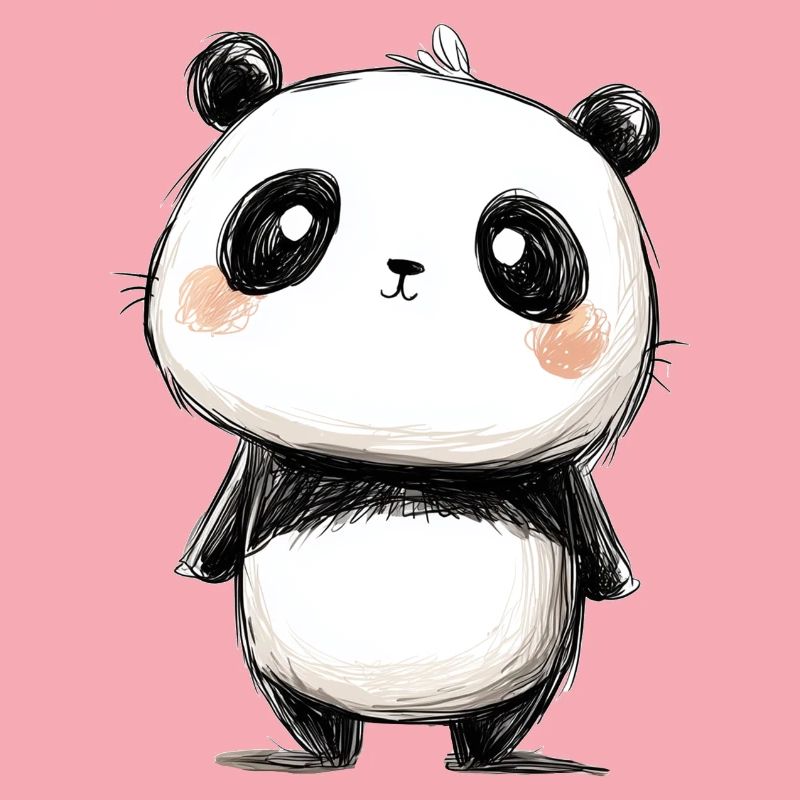 petit panda dessin