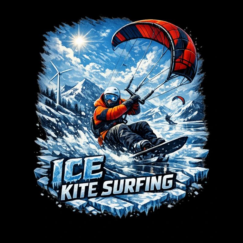 WINTER KITE SURFING