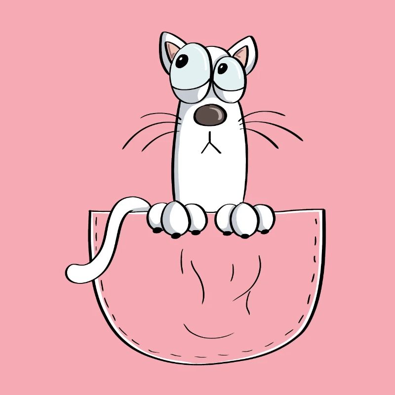 Chat dans le sac - Chats - Comic
