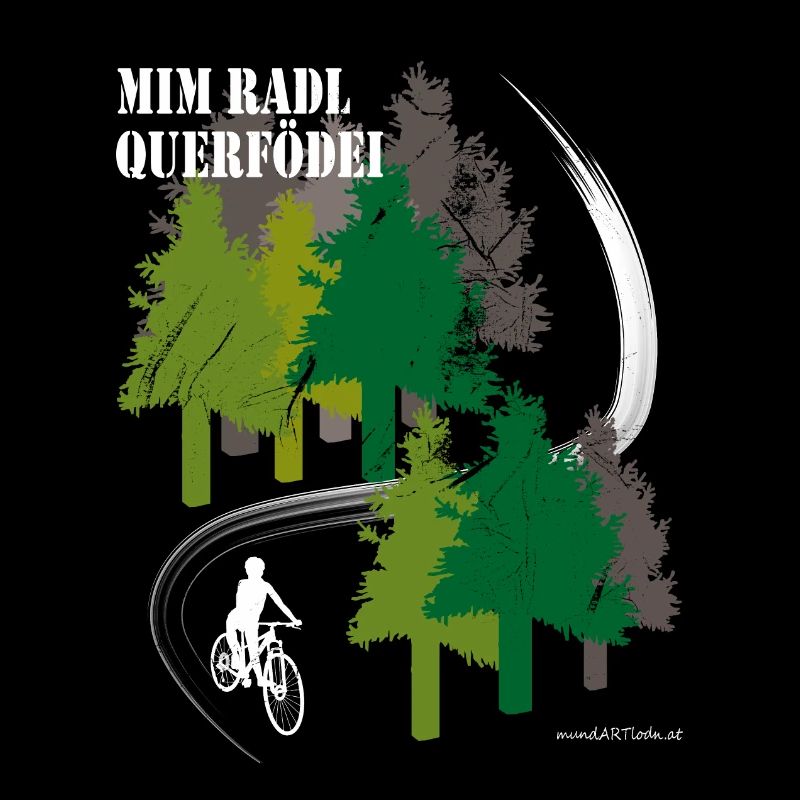 mim Radl querfödei - mit dem Rad quer Feld ein
