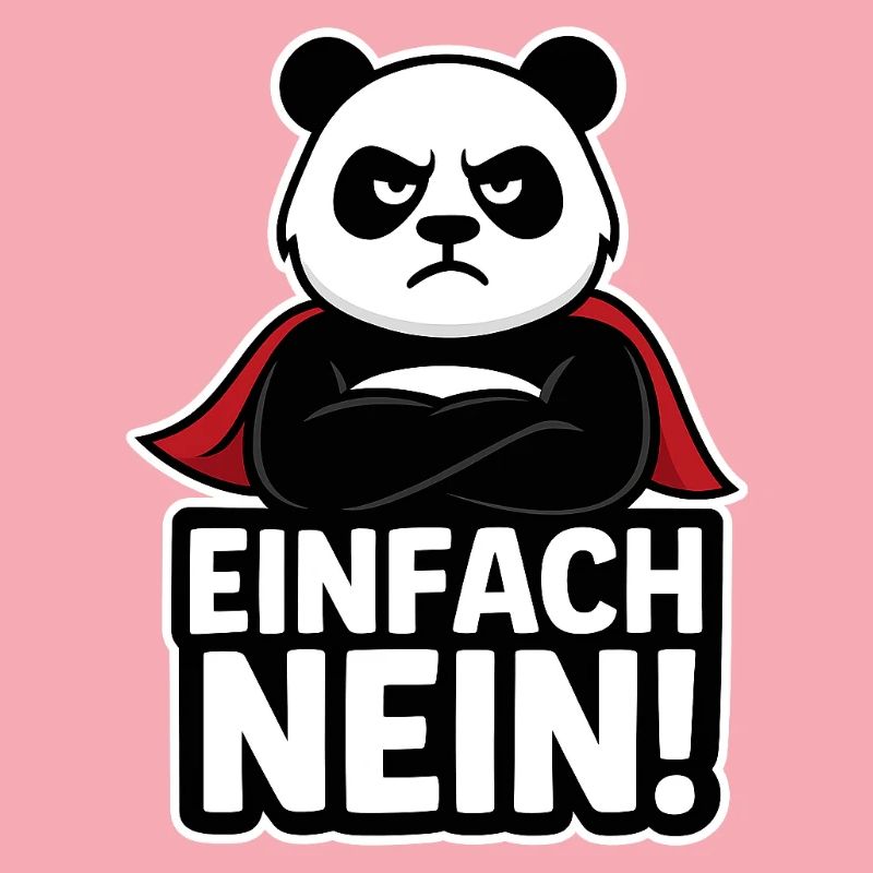 Panda Superheld: Einfach Nein